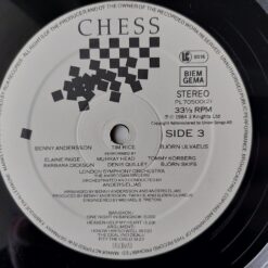 Benny Andersson, Tim Rice, Björn Ulvaeus – 1984 – Chess