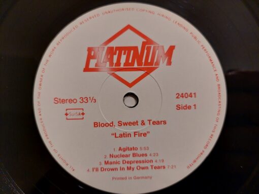 Blood, Sweat & Tears – 1985 – Latin Fire