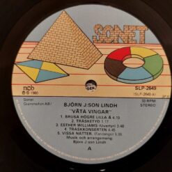 Björn J:Son Lindh – 1980 – Våta Vingar