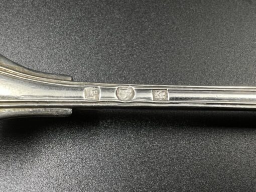 Sidabrinė desertinė šakutė l-17 cm (Belgija)