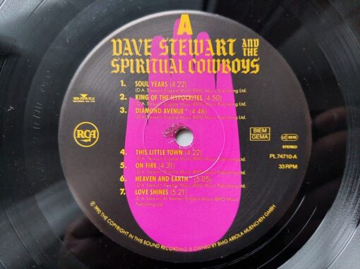 Dave Stewart And The Spiritual Cowboys – 1990 – Dave Stewart And The Spiritual Cowboys