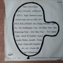 Various – 1967 – Den Olydiga Ballongen – Grodan Boll