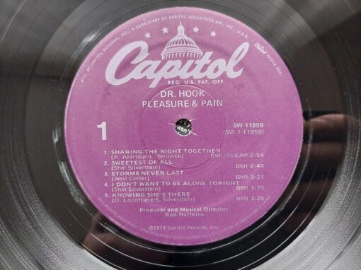 Dr. Hook – 1978 – Pleasure & Pain