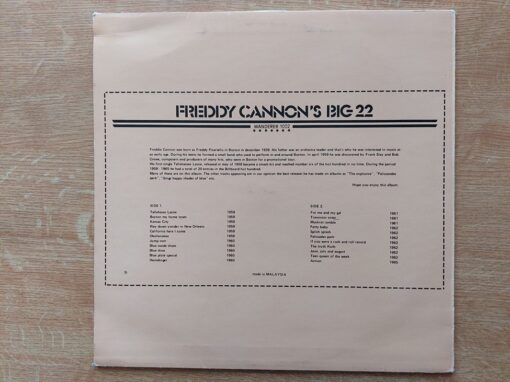 Freddy Cannon – Freddy Cannon’s Big 22