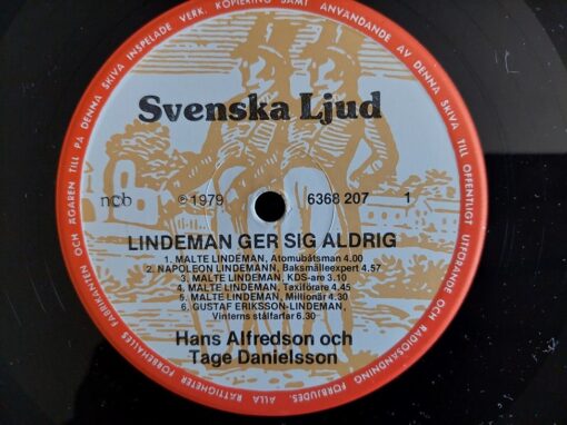 Hans Alfredson Och Tage Danielsson – 1979 – Lindeman Ger Sig Aldrig