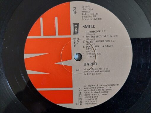 Harpo – 1976 – Smile