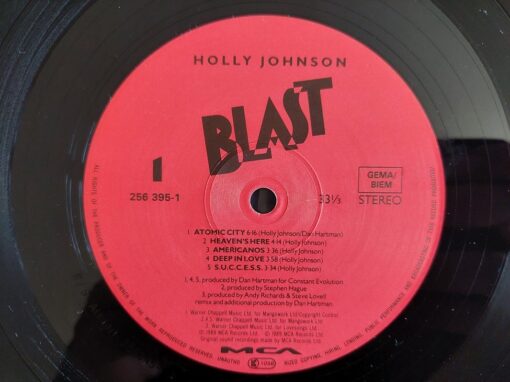 Holly Johnson – 1989 – Blast
