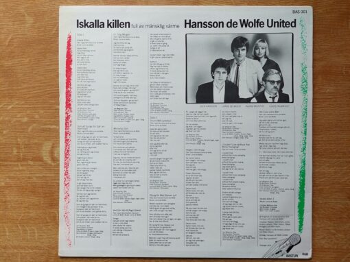 Hansson De Wolfe United – 1979 – Iskalla Killen Full Av Mänsklig Värme