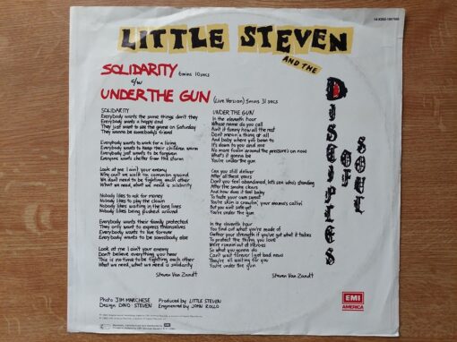 Little Steven And The Disciples Of Soul – 1983 – Solidarity
