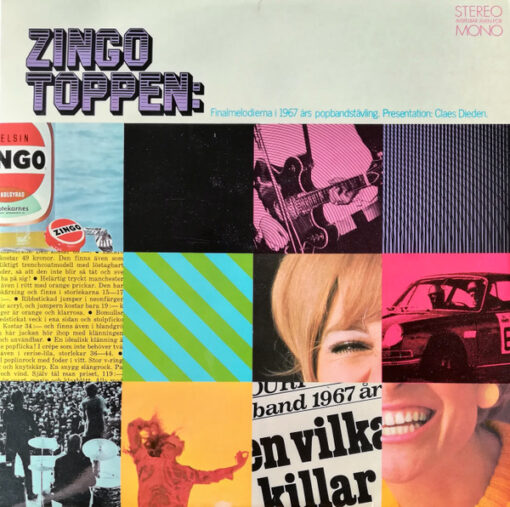Various - 1967 - Zingotoppen: Finalmelodier I 1967 Års Popbandstävling