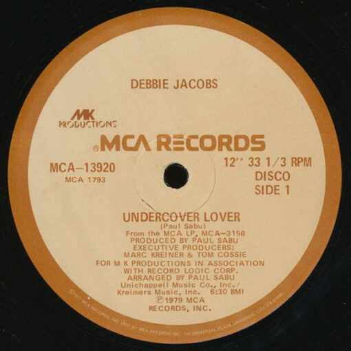 Debbie Jacobs - 1979 - Undercover Lover
