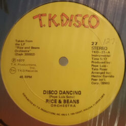 Rice And Beans Orchestra - 1977 - Disco Dancing / Our Love Concerto