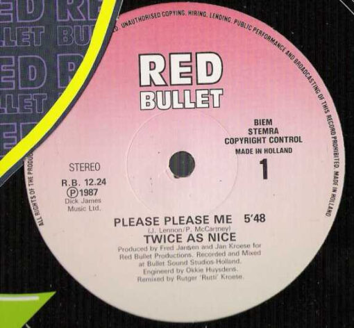 Twice As Nice - 1987 - Please Please Me