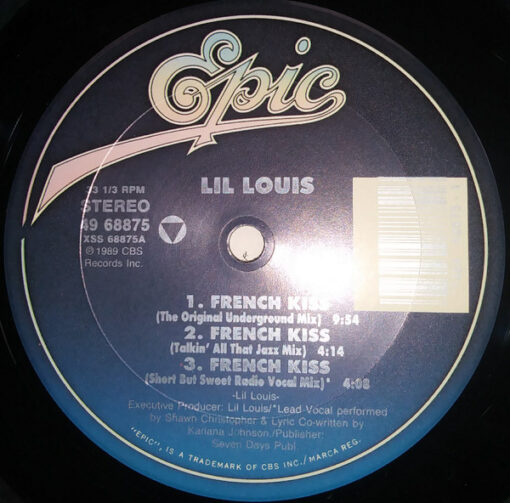 Lil Louis - 1989 - French Kiss