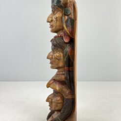Indėnų skulptūra 23x31x103 cm