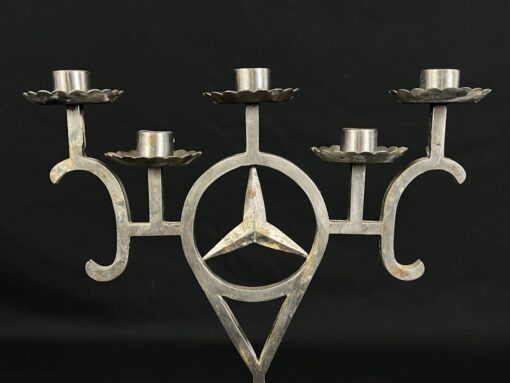 Metalinė žvakidė – Mercedes benz 17x26x36 cm