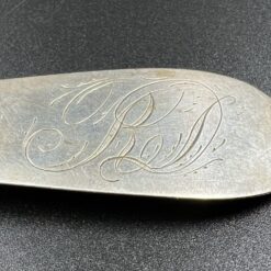 Sidabrinės šakutės 9 vnt. 1869 m. l-21 cm. Komplektas (Belgija)