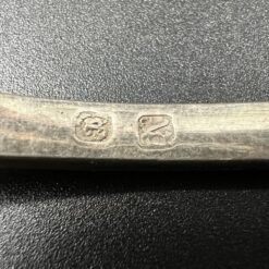 Sidabrinės šakutės 7 vnt. 1868 m. l-18 cm. Komplektas (Belgija)