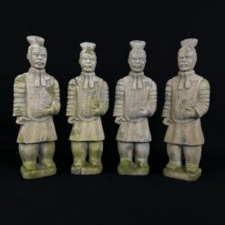 Kinų kario skulptūra 10x12x45 cm (turime 2 vnt.)