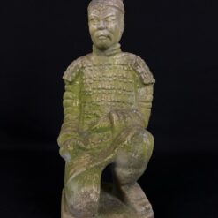 Kinų kario skulptūra 14x16x40 cm