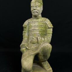 Kinų kario skulptūra 15x18x42 cm (turime 3 vnt.)
