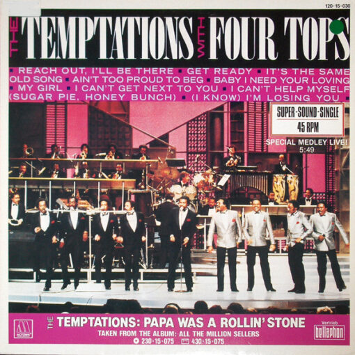 The Temptations With Four Tops - 1983 - Special Medley Live!