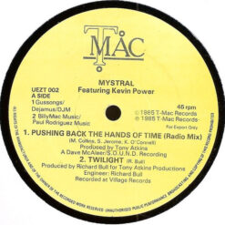 Mystral Featuring Kevin Power - 1986 - Pushing Back The Hands Of Time