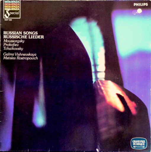 Mussorgsky, Prokofiev, Tchaikovsky, Galina Vishnevskaya, Mstislav Rostropovich - Russian Songs Russische Lieder