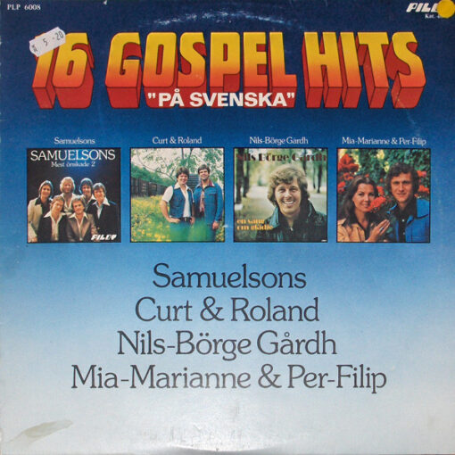 Various - 1978 - 16 Gospel Hits "På Svenska"