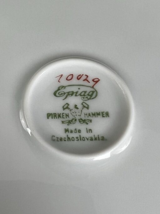 Porcelianinė “Pirken Hammer Epiag” lėkštė (Čekoslovakija) 30×4 cm