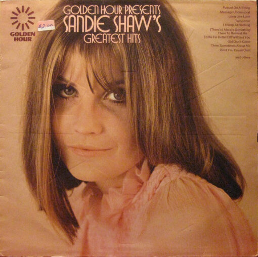 Sandie Shaw - 1972 - Golden Hour Presents Sandie Shaw's Greatest Hits