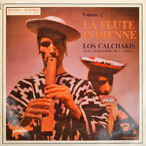 Los Calchakis Avec Guillermo De La Roca - La Flute Indienne Volume 2