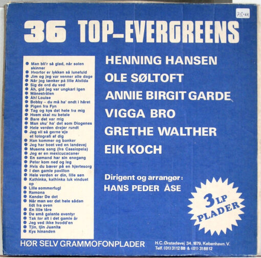 Various - 36 Top-Evergreens