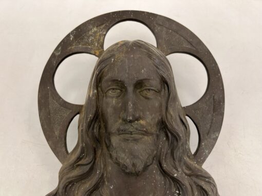 S. Norga. Bronzinis Jėzaus bareljefas 39×47 cm