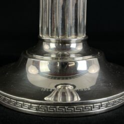 Sidabrinės žvakidės 2 vnt. (Izraelis) 14×24 cm