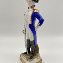 Napoleono generolo Gilbert du Motier Marquis de Lafayette skulptūra 6x9x24 cm