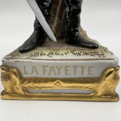 Napoleono generolo Gilbert du Motier Marquis de Lafayette skulptūra 6x9x24 cm