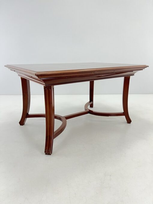 Išskleidžiamas raudonmedžio stalas 98×140(2×55)x77 cm
