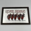 Sieninis veidrodis su "Revue Rouge" reklama