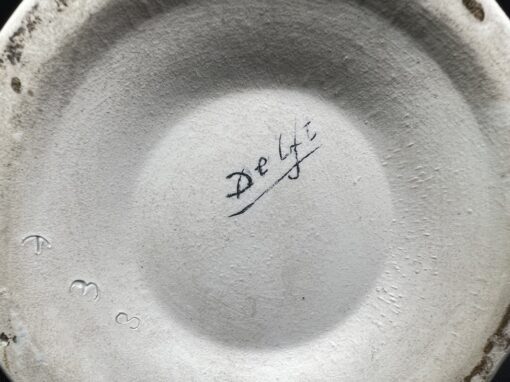 Keramikinė “Delft” vaza su dangčiu 14x14x34 cm