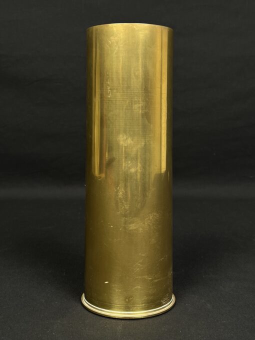 Žalvarinė vaza iš gilzės 11x11x29 cm