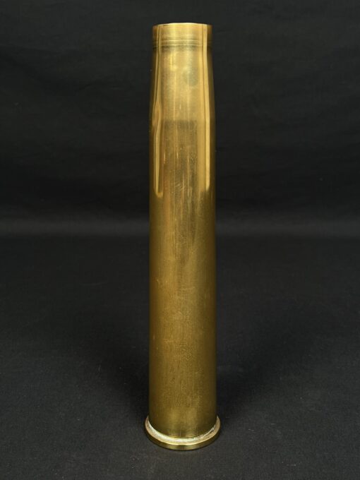 Žalvarinė vaza iš gilzės 6x6x31 cm