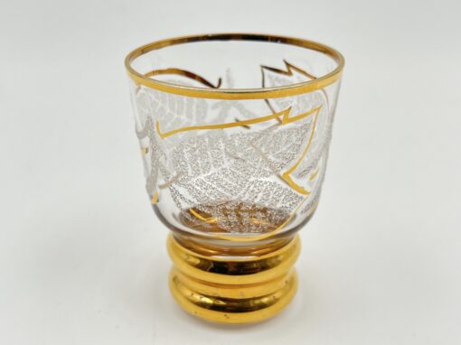 Stiklinės taurelės. Komplektas 5x5x7 cm