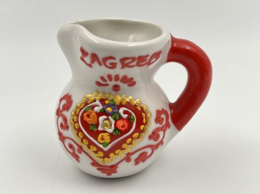 Keramikinis ąsotėlis “Zagreb” 8x6x8 cm