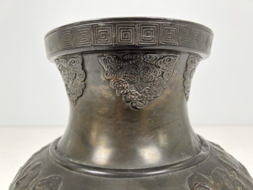 Kiniška žalvarinė vaza 33×63 cm