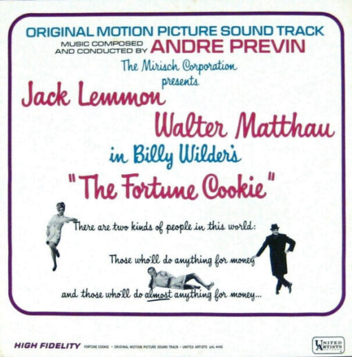 Andre Previn* - The Fortune Cookie: Original Motion Picture Sound Track
