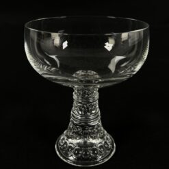 Krištolinės šampano taurės 5 vnt. komplektas 10×12 cm