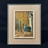 Ant kartono aliejiniais dažais D. Keppens tapytas paveikslas, vaizduojantis moteris prie kryžiaus.