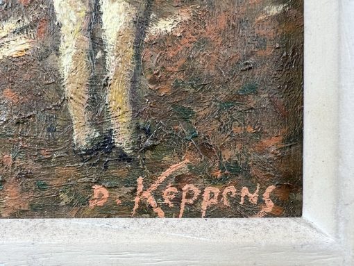 D. Keppens. Paveikslas 51×42 cm