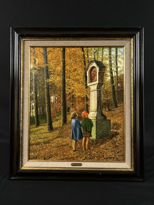 Willy Van Buten. Paveikslas 78×68 cm